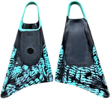 Load image into Gallery viewer, S1 Supreme Swim Fins Black/Teal
