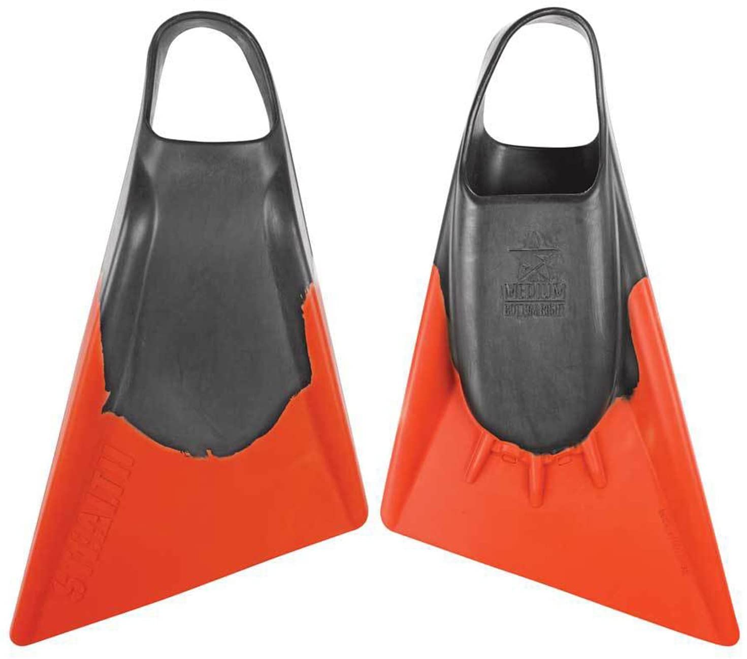 Stealth Classic Swim Fins Orange-Black