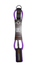 Load image into Gallery viewer, Standard Surf Leash Double Swivel 9&#39;
