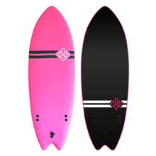 Load image into Gallery viewer, Hubb Lite 5&#39;8&quot; Foam Baller Fish Soft Surfboard
