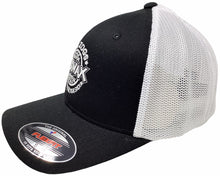 Load image into Gallery viewer, Trucker Cap - Black &amp; White (Choose Size)

