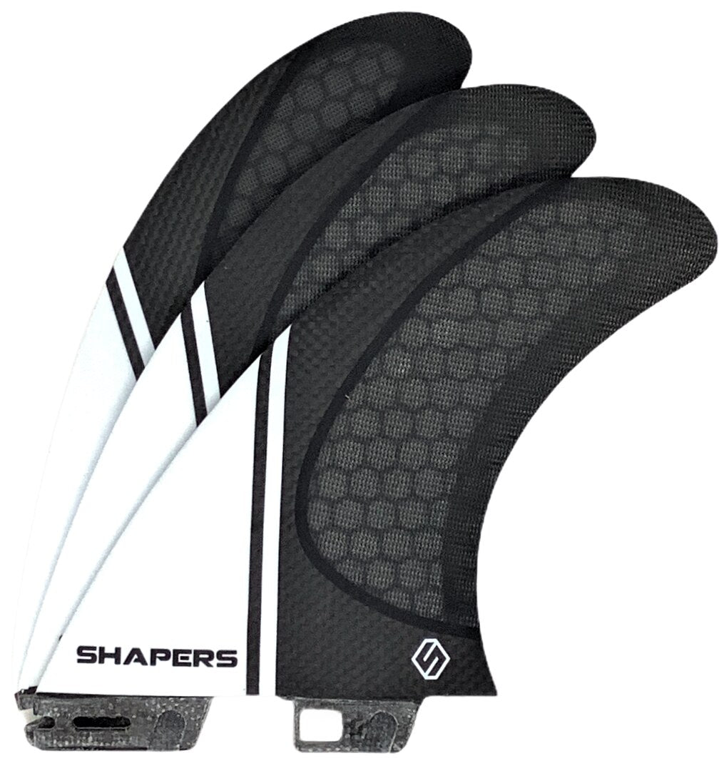 Fins Stealth Series 2X-Large Model Thruster FCS II Tab Carbon-White