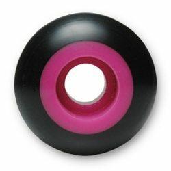 Two Tone Black/Neon Pink Wheels 53mm