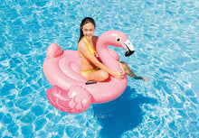 Load image into Gallery viewer, Flamingo Ride-On Inflatable (56&quot; X 54&quot; X 38&quot;)
