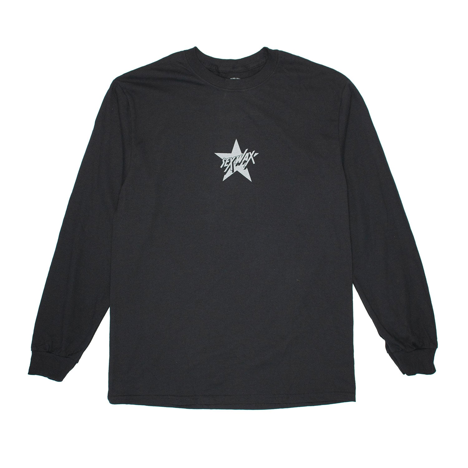 Silver Star Long Sleeve T-Shirt (Choose Size)